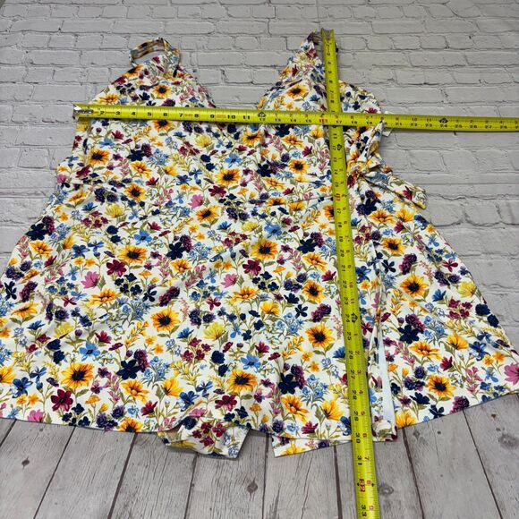 NWT Old Navy Women One Piece Swimsuit Dress Size 3X Floral D018 -7 - Picture 2 of 16